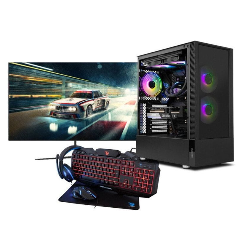 COMBO PC GAMER AMD RYZEN 5 / GTX 1650 4GB / MONITOR 22 PULGA
