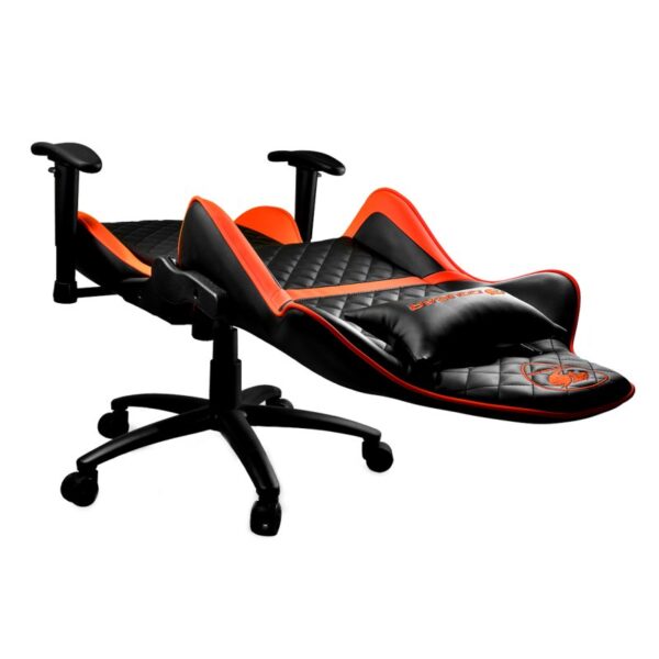 cougar silla gaming armor one negra/naranja