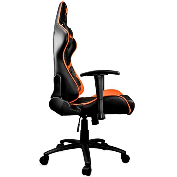 cougar silla gaming armor one negra/naranja