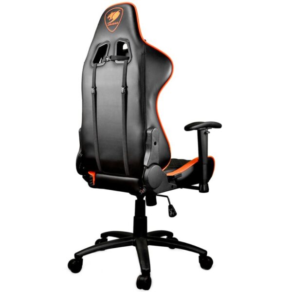 cougar silla gaming armor one negra/naranja