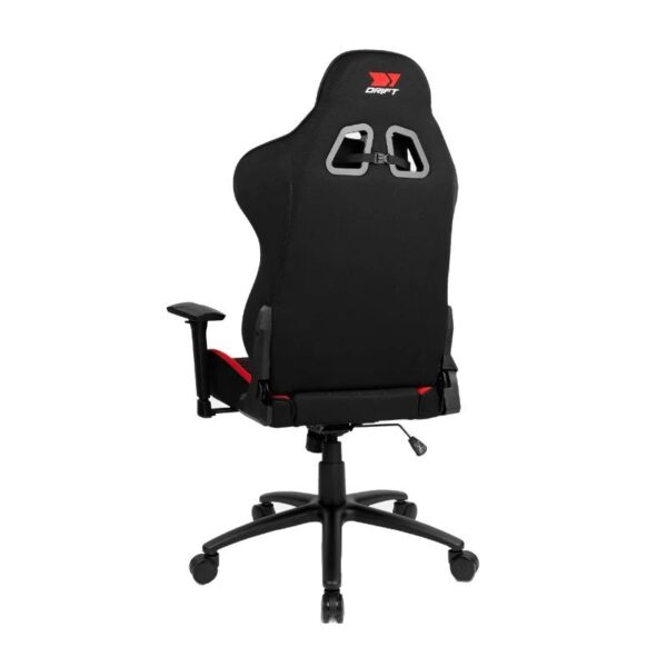 drift silla gaming dr110 negra/rojo