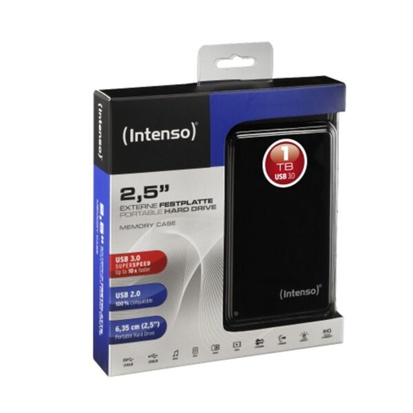 intenso hdd externo 6021560 1tb 2.5" usb 3.0 negro