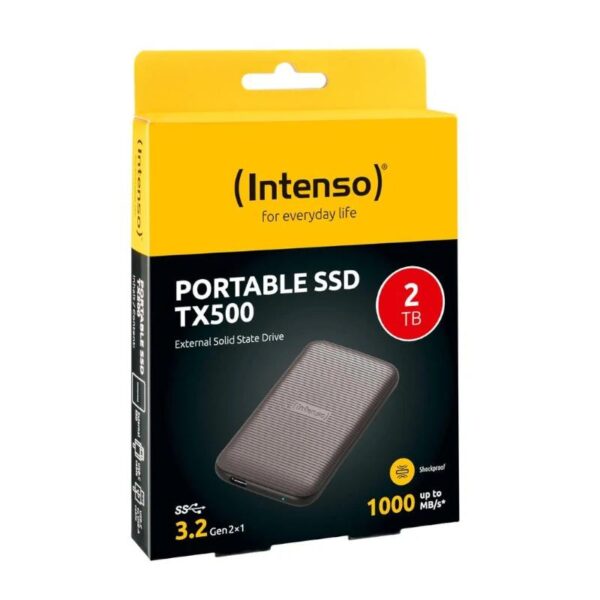 intenso external ssd tx500 2tb usb-c 3.2 gen 2x1