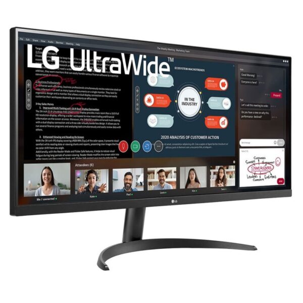 lg 34wp500-b monitor led 34" ips wqhd 2xhdmi