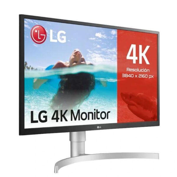 lg 27ul550p-w monitor 27" ips 4k 2xhdmi dp aa bco