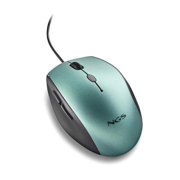 ngs wired ergo silent mouse + usb type c adapt ice