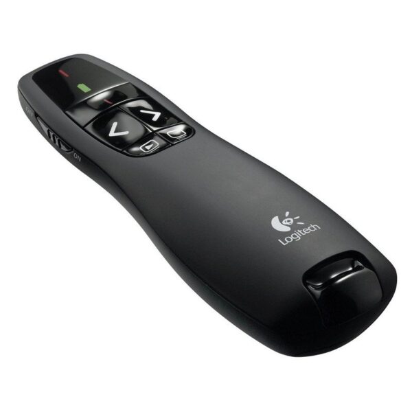 logitech r400 wireless presenter + puntero láser