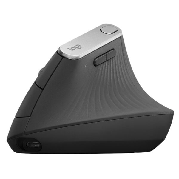 logitech mx vertical ratón ergonómico negro