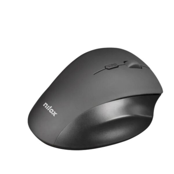 nilox ratón wireless 3200 dpi, 2.4g, negro