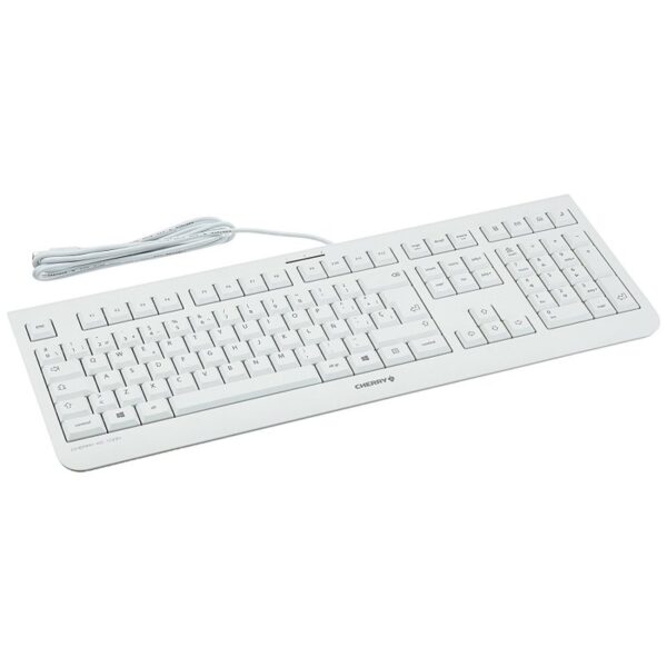 cherry teclado kc 1000 blanco