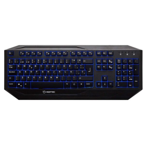 hiditec teclado gaming gk200 retroiluminado