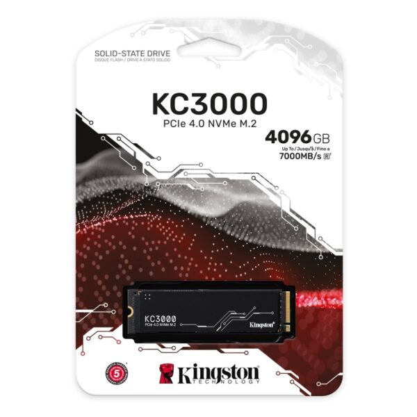 kingston skc3000s/4096g ssd 4096gb nvme pcie 4.0