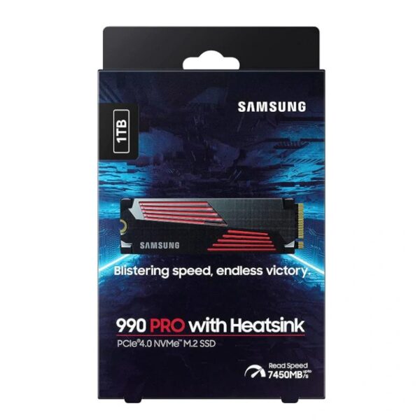 samsung 990 pro heatsink ssd 1tb pcie 4.0 nvme m.2