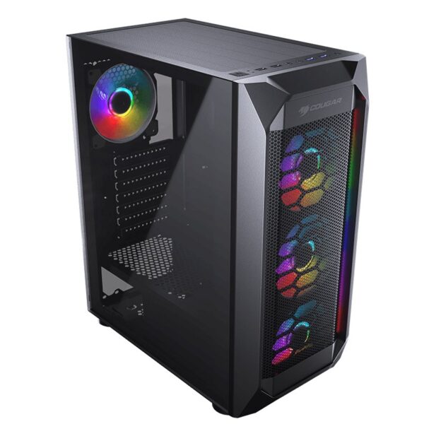 cougar caja semitorre mx410 mesh-g rgb