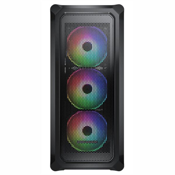 cougar caja semitorre archon 2 mesh rgb negro