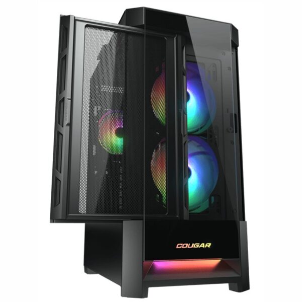 cougar caja semitorre duoface rgb