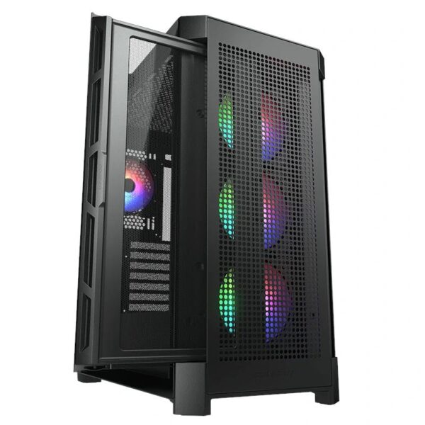 cougar caja semitorre airface pro rgb