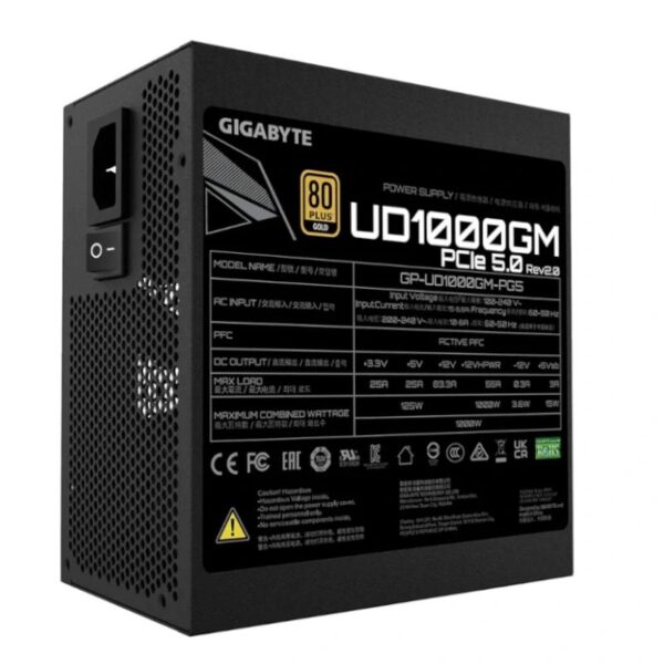 gigabyte fuente alimentación gp-ud1000gm pg5