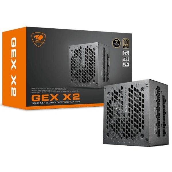 cougar fuente alim.gex1000 x2 80+gold 1000w