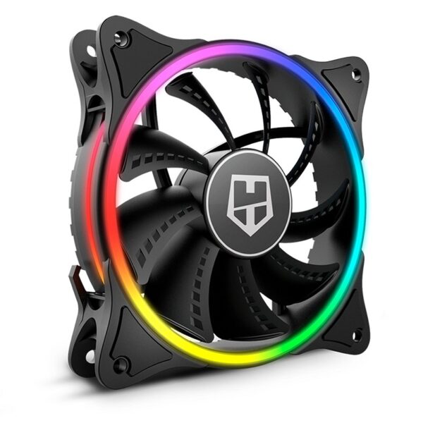 nox ventilador gaming x-fan led argb