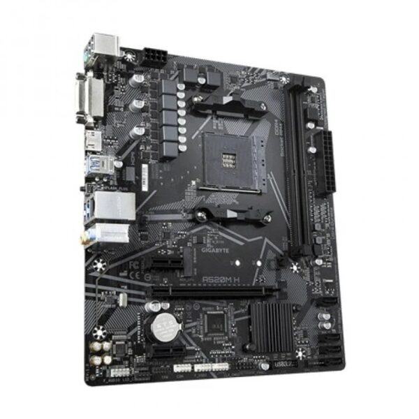 gigabyte placa base a520m h matx am4