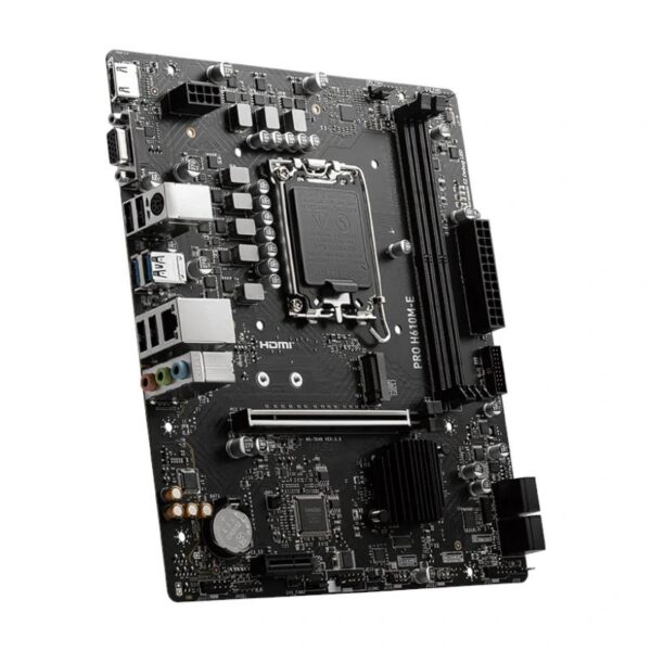 msi placa base pro h610m-e ddr5 matx 1700