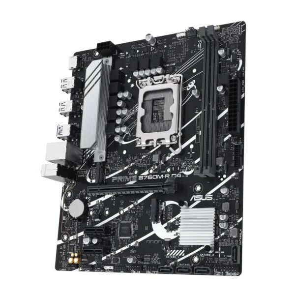 asus placa base prime b760m-r d4 matx 1700