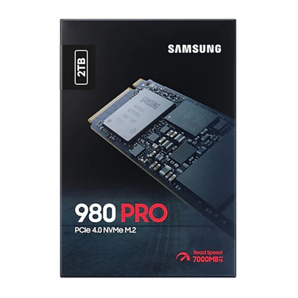 samsung 980 pro ssd 2tb pcie 4.0 nvme m.2- 3