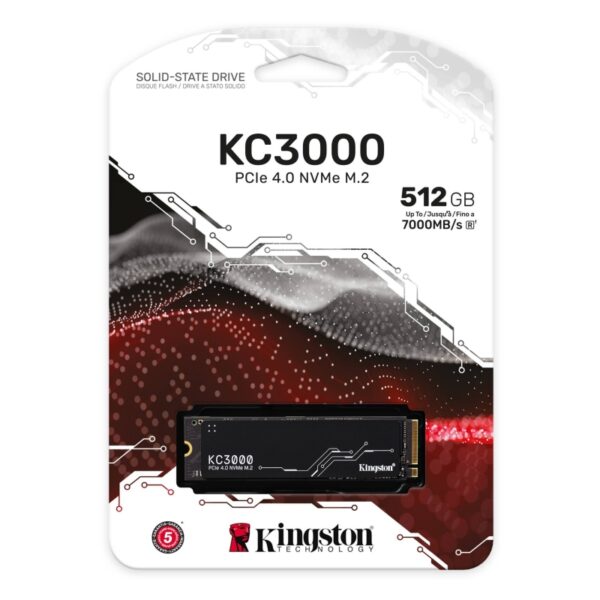 kingston skc3000s/512g ssd 512gb nvme pcie 4.0- 2