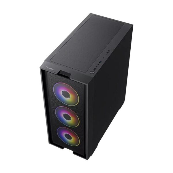 hiditec caja e-atx h2 air argb black- 1