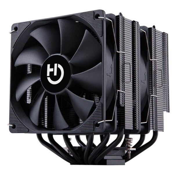 hiditec cpu cooler c20 pro pwm black- 1