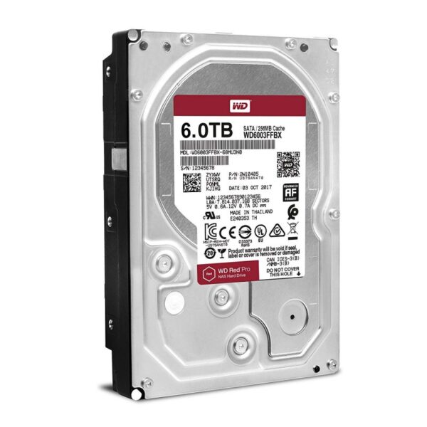 western digital wd6003ffbx 6tb sata6 256mb red pro- 1