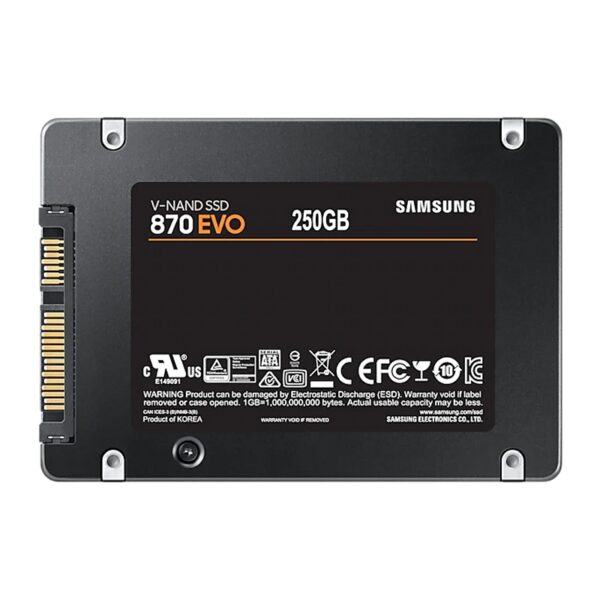 samsung 870 evo ssd 250gb 2.5" sata3- 2