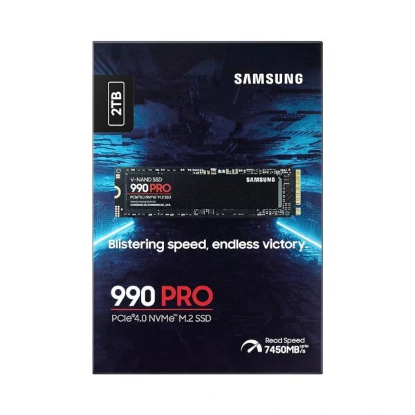 samsung 990 pro ssd 2tb pcie 4.0 nvme m.2- 3