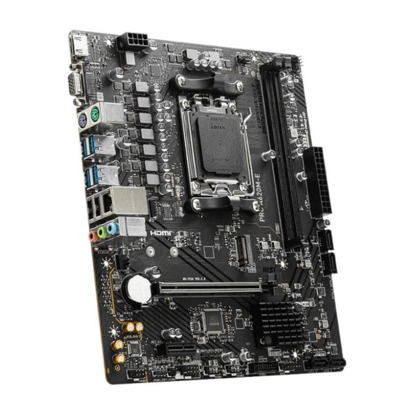 msi placa base pro a620m-e matx am5- 2