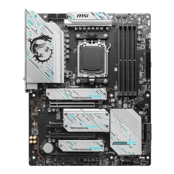 msi placa base x670e gaming plus wifi ddr5 am5- 1