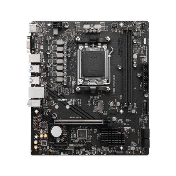 msi placa base pro b650m-b matx am5- 1