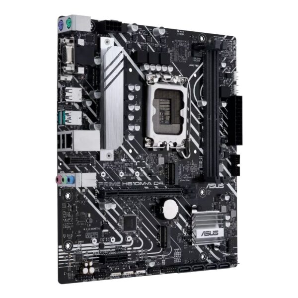 asus placa base prime h610m-a csm d4 matx 1700- 1