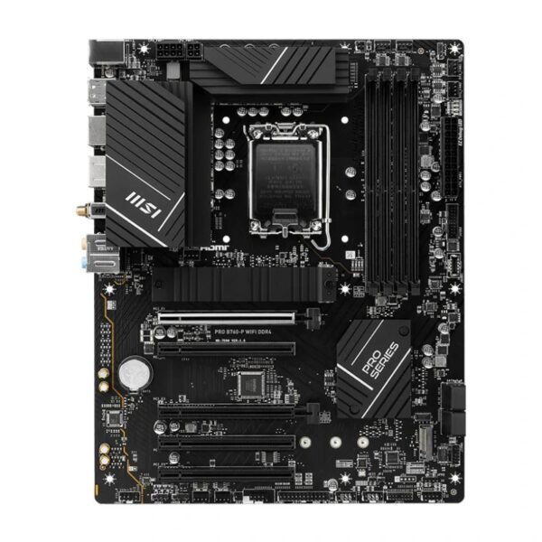 msi placa base pro b760-p wifi ddr4 atx lga1700- 1