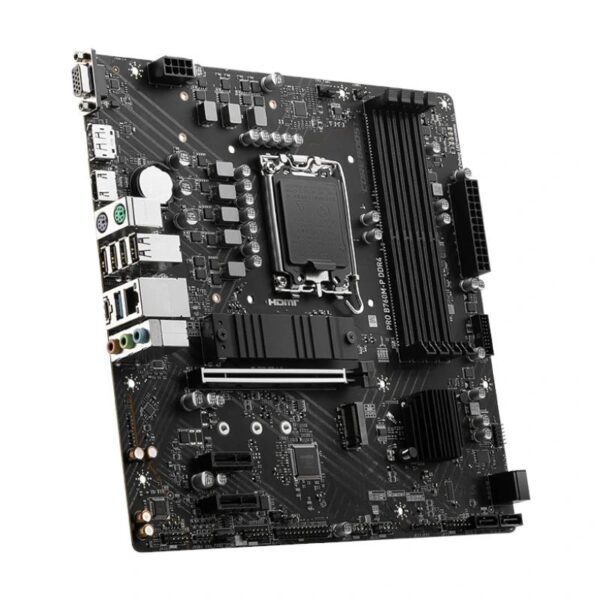 msi placa base pro b760m-p ddr4 matx lga1700- 2