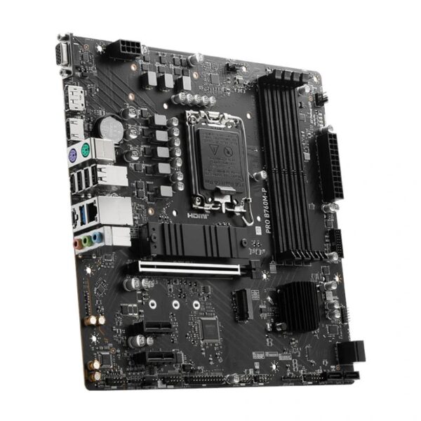 msi placa base pro b760m-p ddr5 matx lga1700- 2