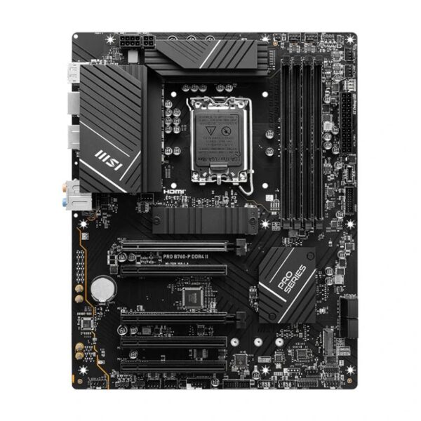 msi placa base pro b760-p ii ddr4 atx lga1700- 1